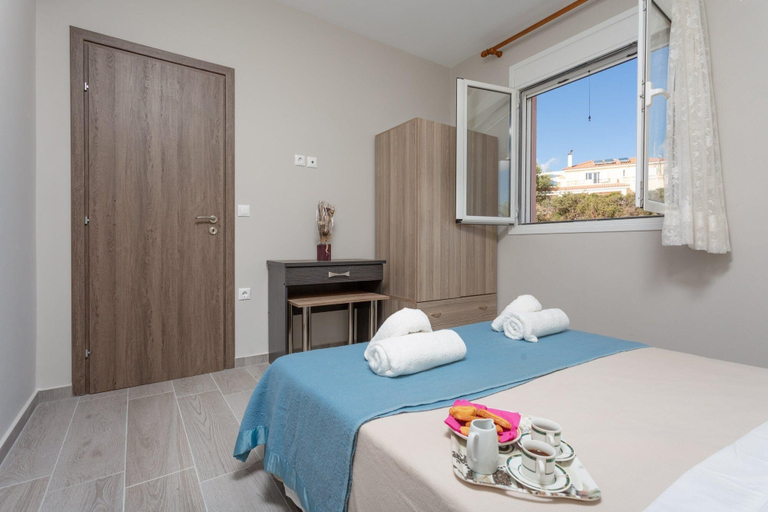 Bedroom 3, Vatsa Beach Villa Large Private Pool Walk to Beach Sea Views A C Wifi - 3021, Ionian Islands