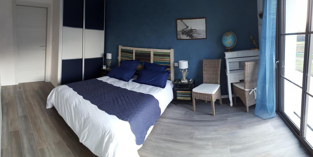 Bedroom 3, La Vertabelle, Loire-Atlantique
