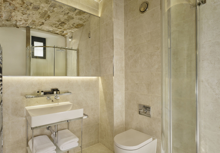 Bathroom 3, Bodmin Jail Hotel, Cornwall