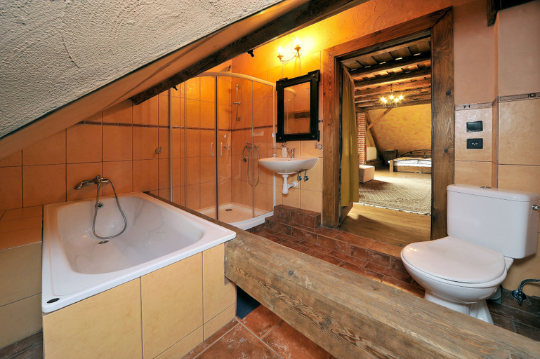 Bathroom 3, Apartmány Village, Poprad