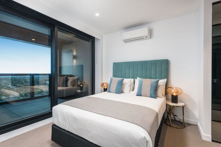 Bedroom 4, Sky One Apartments by CLLIX, Melbourne
