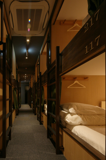 Bedroom 3, iloha Hostel Namba Shinsaibashi, Osaka