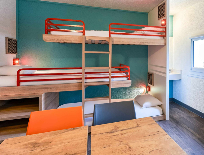 Bedroom 4, hôtelF1 Lille Métropole (Mons Sarts metro), Nord
