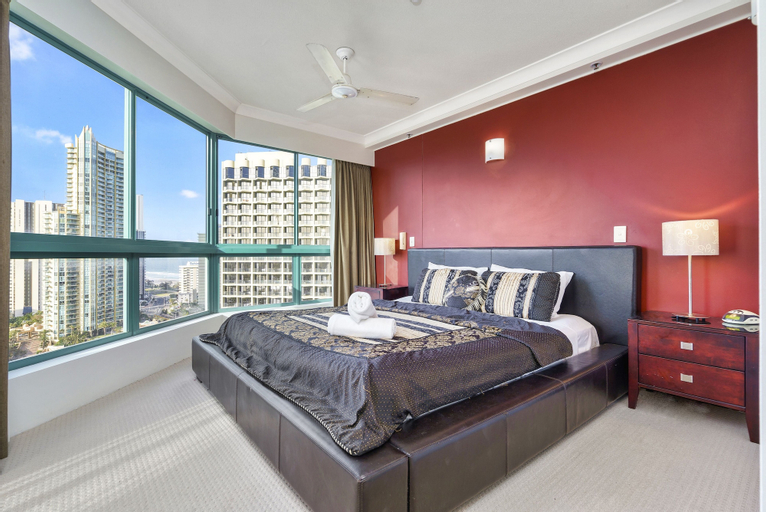 Bedroom 3, Crown Towers Resort Private Apartments, Gold Coast
