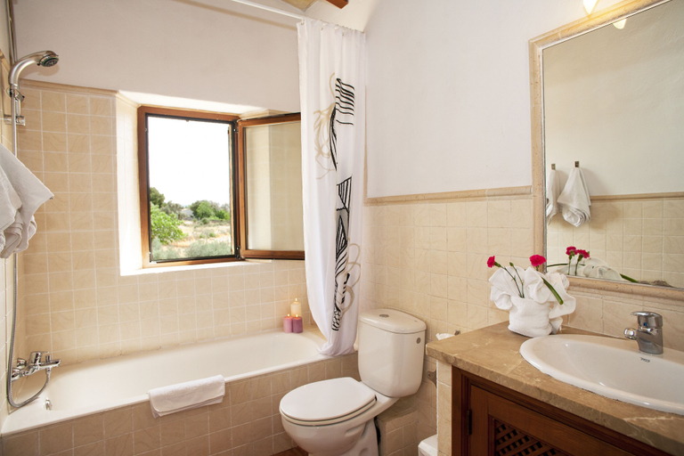 Bathroom, Villa Cal Mercader, Baleares