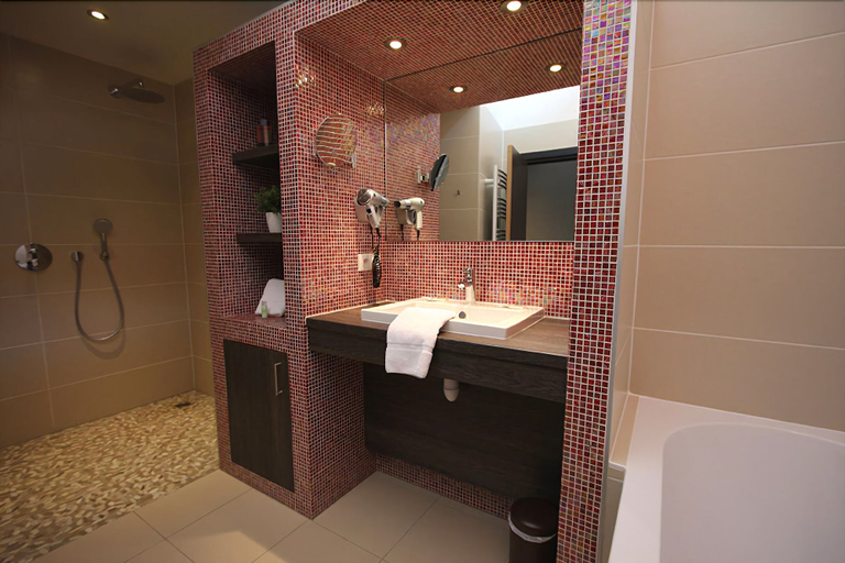 Bathroom 4, Hôtel Les Alizés, Bas-Rhin