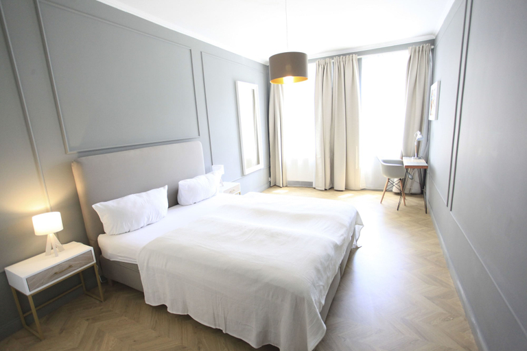 Bedroom 5, Zollikof Aparts - Sauna & Studioapartments, Leipzig