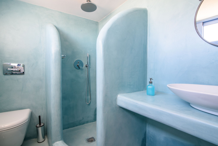 Bathroom 4, Villa George Santorini, South Aegean