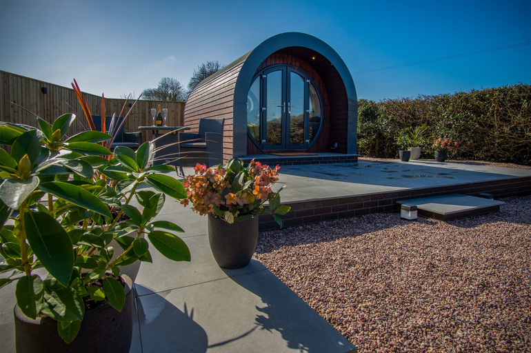 Exterior & Views 2, Bracken Burrows - 1 Bed Pod - New Hedges, Pembrokeshire