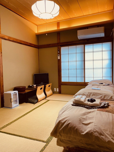 Bedroom 3, Ryokan Sansuiso, Shinagawa