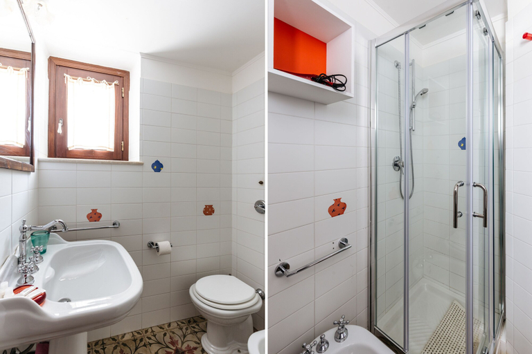 Bathroom 3, Villa Pilati Bed and Breakfast, Trapani
