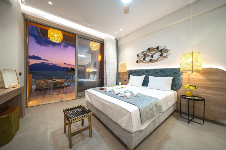 Bedroom 3, Oleas Suite Moon Private Pool, Crete
