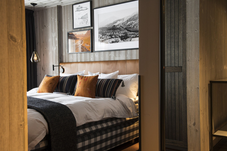 Bedroom 3, Niehku Mountain Villa, Narvik