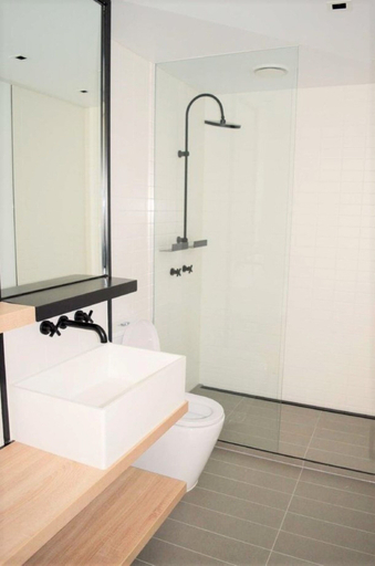 Bedroom 3, ReadySet Apartments at Stadium, Melbourne