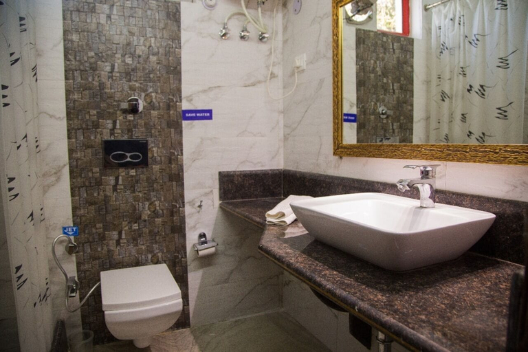 Bathroom, Blue Pine Resort, Garhwal