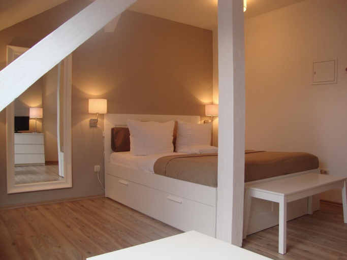 Bedroom 4, Apartment Hotel Lindeneck, Erfurt