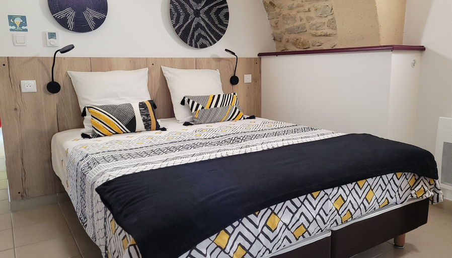 Bedroom 3, Hostel Les Terrasses du Roc, Gard
