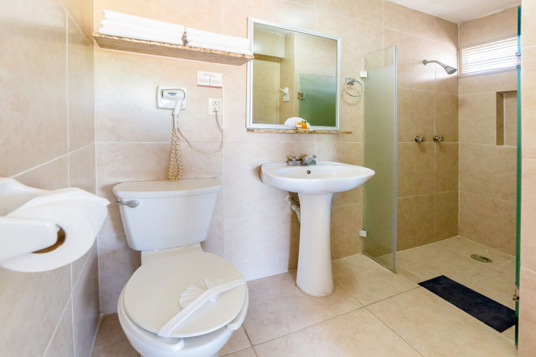 Bathroom 3, Hotel Maria del Carmen Merida, Mérida