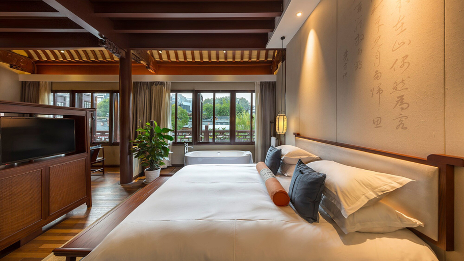 Bedroom 2, SSAW Boutique Hotel Nanjing Qifeng Confucius House, Nanjing