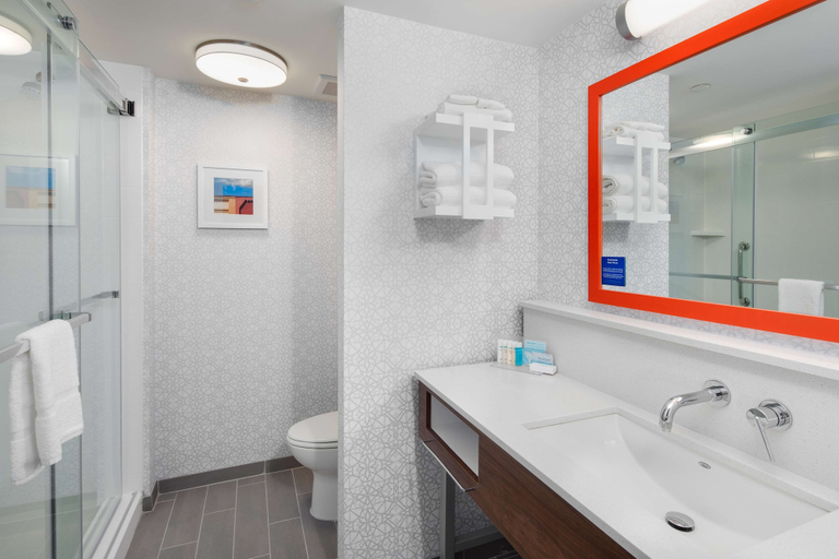 Bathroom 5, Hampton Inn by Hilton Smithfield Selma, Johnston