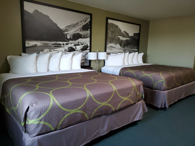 Bedroom 3, Super 8 by Wyndham Belgrade/Bozeman Airport, Gallatin