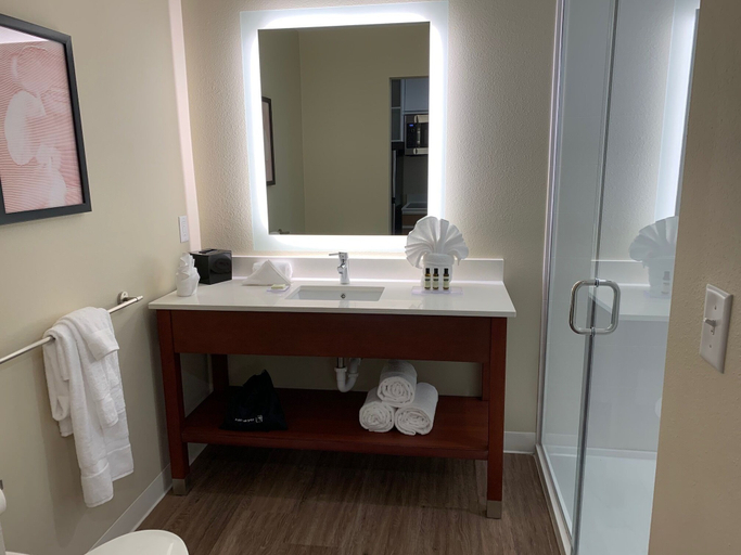 Bathroom 5, Hawthorn Extended Stay by Wyndham Monahans, Ward