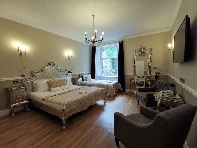 Bedroom 3, Haymarket Hotel, Edinburgh