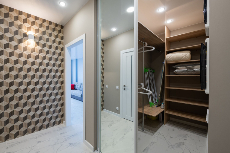 Bathroom 3, Moscow Skyline Apartment, North-Western