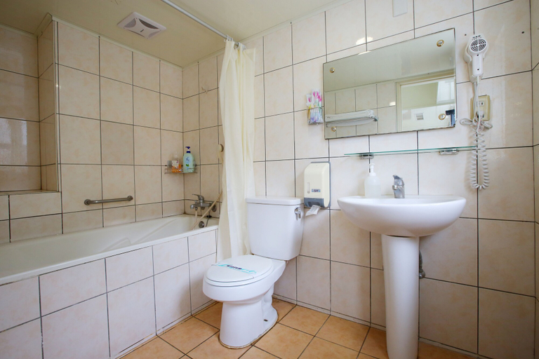 Bathroom 5, The Lion Hotel, Yilan