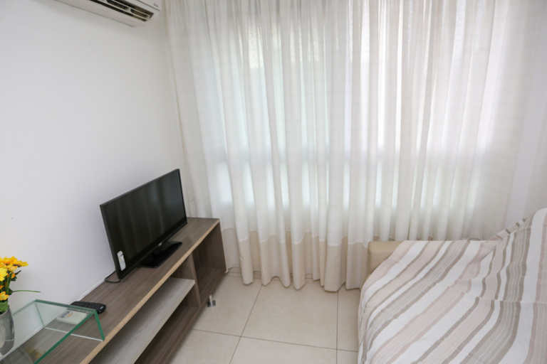 Bedroom 2, Apart beira mar Cabo Branco by Carpediem, João Pessoa