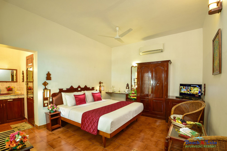 Bedroom 2, Beach and Lake Ayurvedic Resort, Thiruvananthapuram