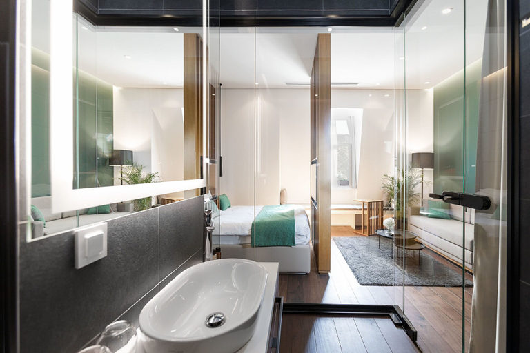 Bathroom 5, Dominic Smart & Luxury Suites Parliament, Belgrade