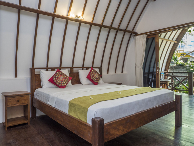 Bedroom 3, Gili Turtle Beach Resort, Lombok