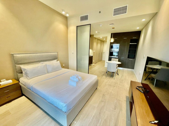 Bedroom 2, Brand new Studio With Balcony at Park View, Dubai