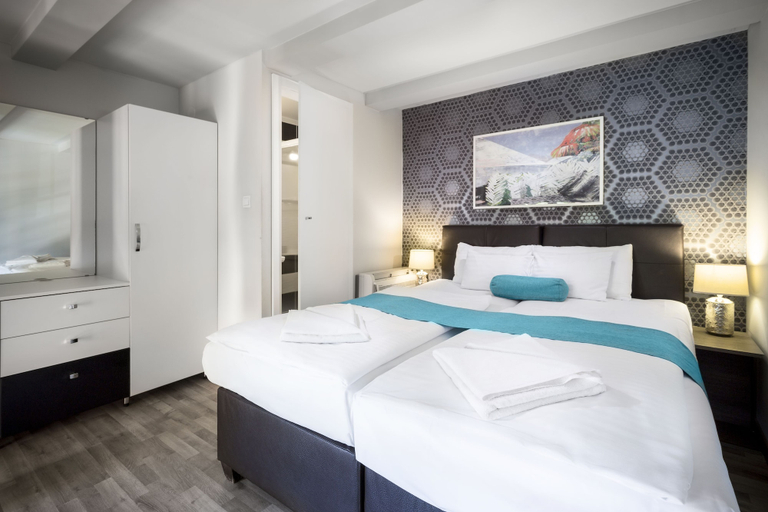 Bedroom 2, Hotel Mika Downtown, Budapesti
