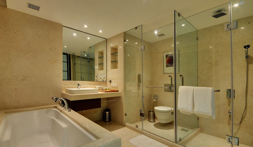 Bathroom 5, Platinum Hotel, Rajkot