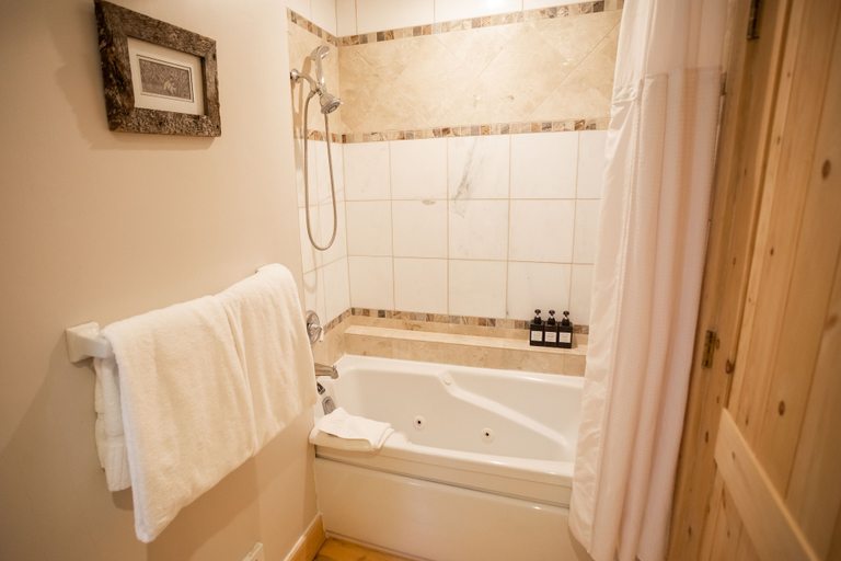 Bathroom 4, Bentwood Inn, Teton