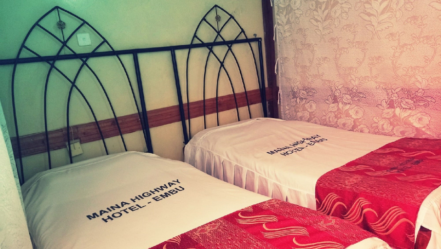 Bedroom, Maina Highway Hotel, Manyatta