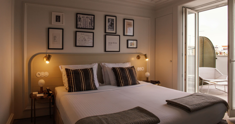 Bedroom 3, Lisboa Pessoa Hotel, Lisbon