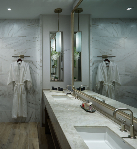 Bathroom 5, The Oasis Tower at Seminole Hard Rock, Broward