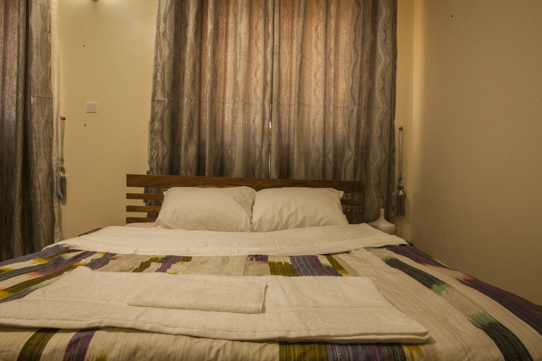 Bedroom 2, Three Bedroom art themed apartment, Mukono