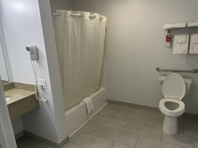 Bathroom 4, Econo Lodge Jefferson Hills Hwy 51, Allegheny