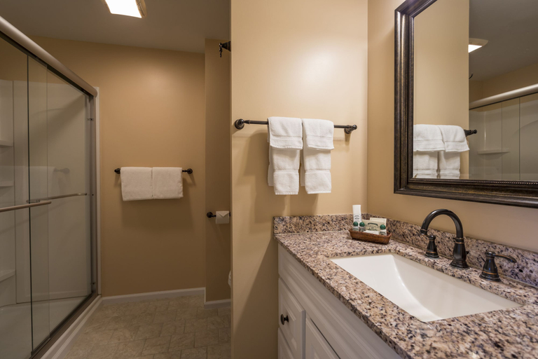 Bathroom 4, Bay View Inn, Emmet