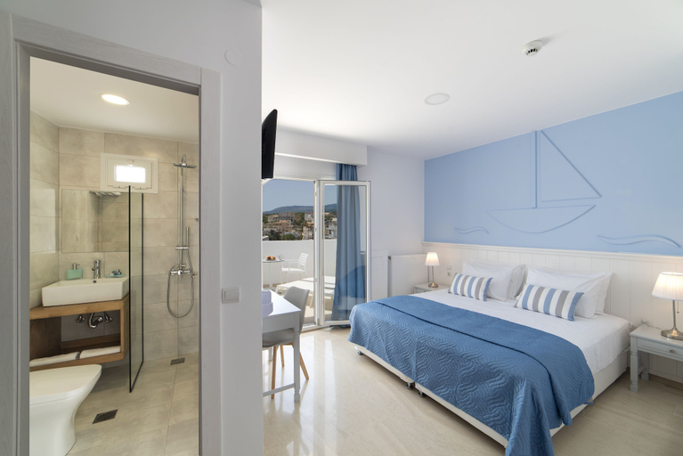 Bedroom 4, Naiades Marina Hotel, Crete