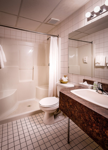 Bathroom 4, Days Inn & Conference Centre by Wyndham Camrose Norsemen, Division No. 10