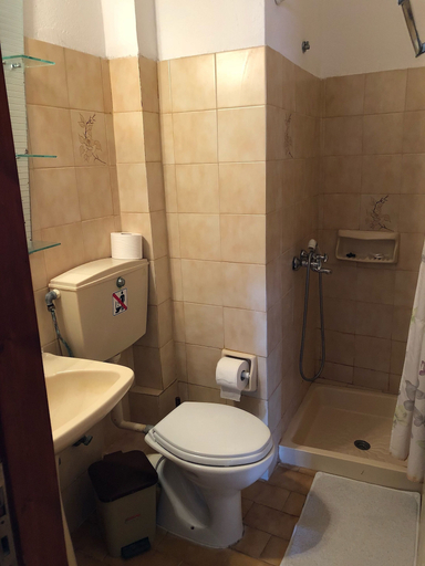 Bathroom 5, Petania Hotel & Apartments, Ionian Islands