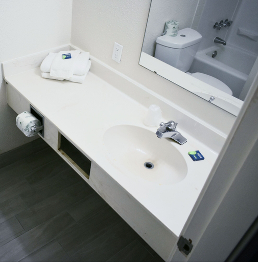 Bathroom, USA Economy Lodge, Spartanburg
