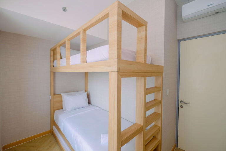 Bedroom 2, Relax 3BR Apartment at M-Town Residence, Tangerang