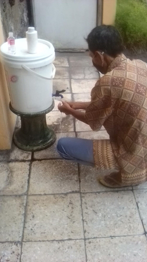 Bathroom 3, Hotel Bakti, Yogyakarta