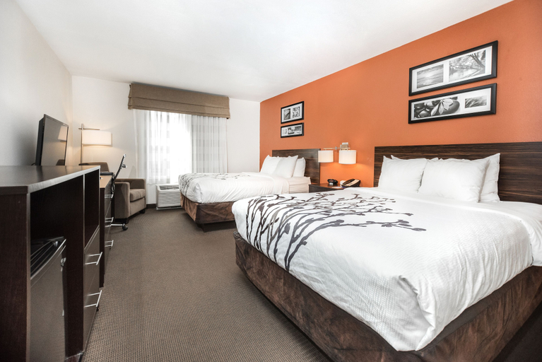 Bedroom 3, Sleep Inn & Suites and Conference Center Downtown, Indianapolis